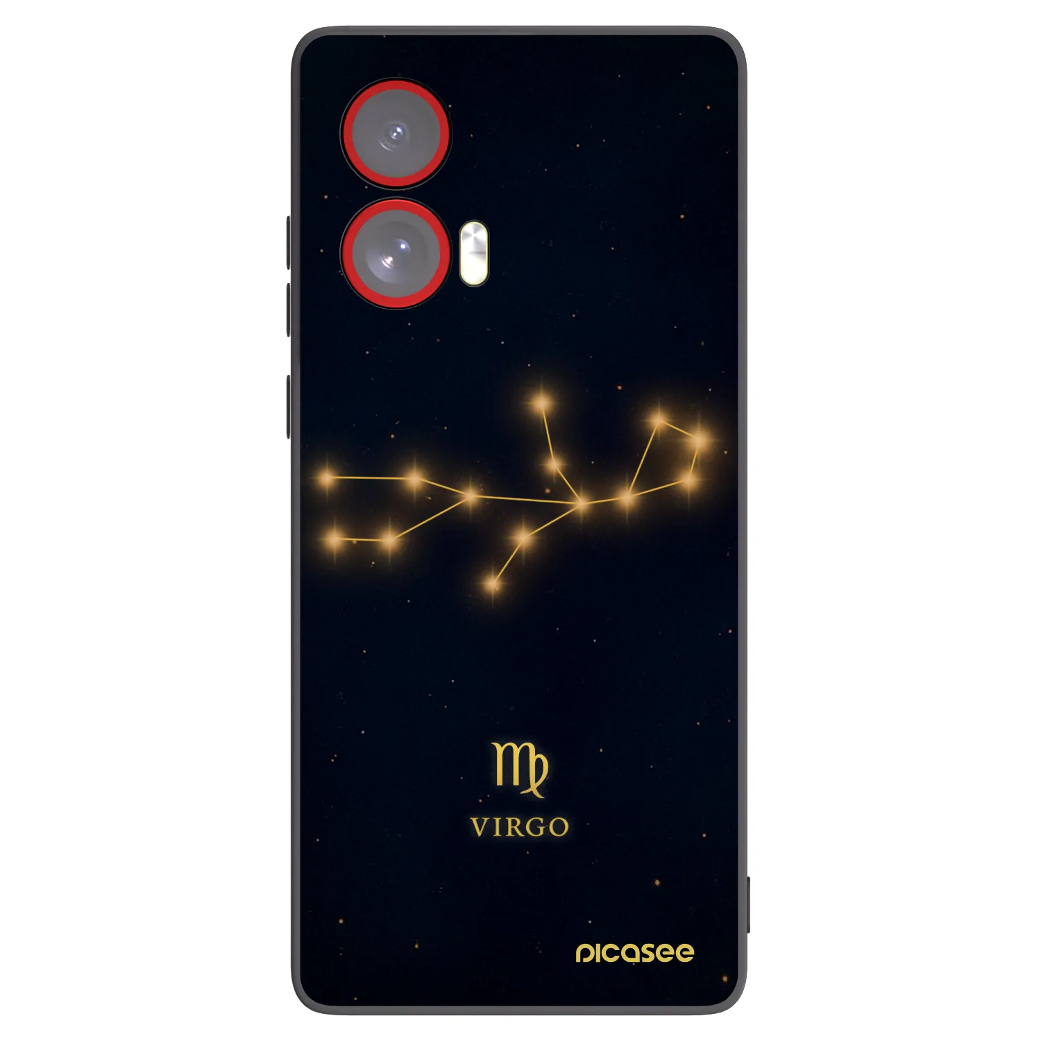 Silikónový čierny obal pre Motorola Edge 50 Fusion - VIRGO