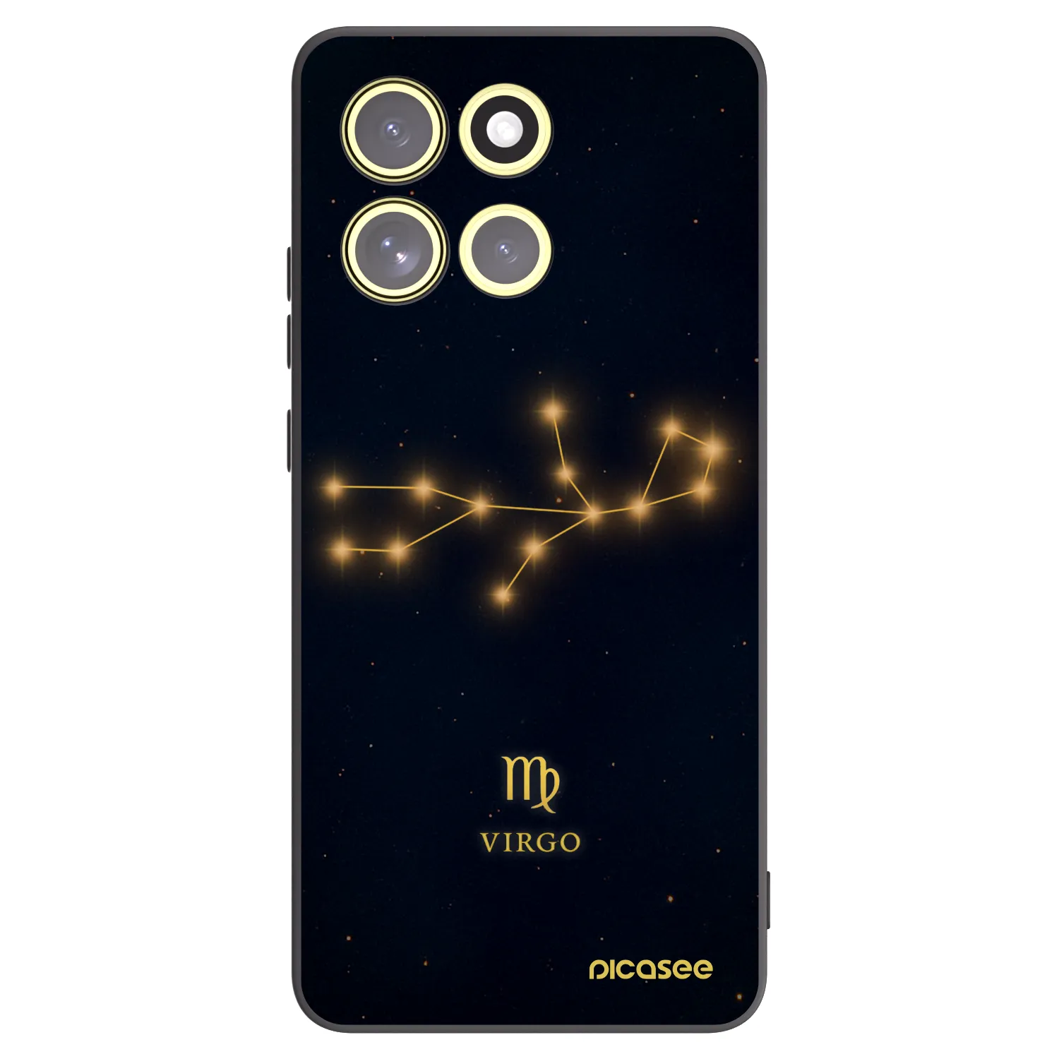 Picasee silikónový čierny obal pre Motorola Moto G86 Power 5G - VIRGO