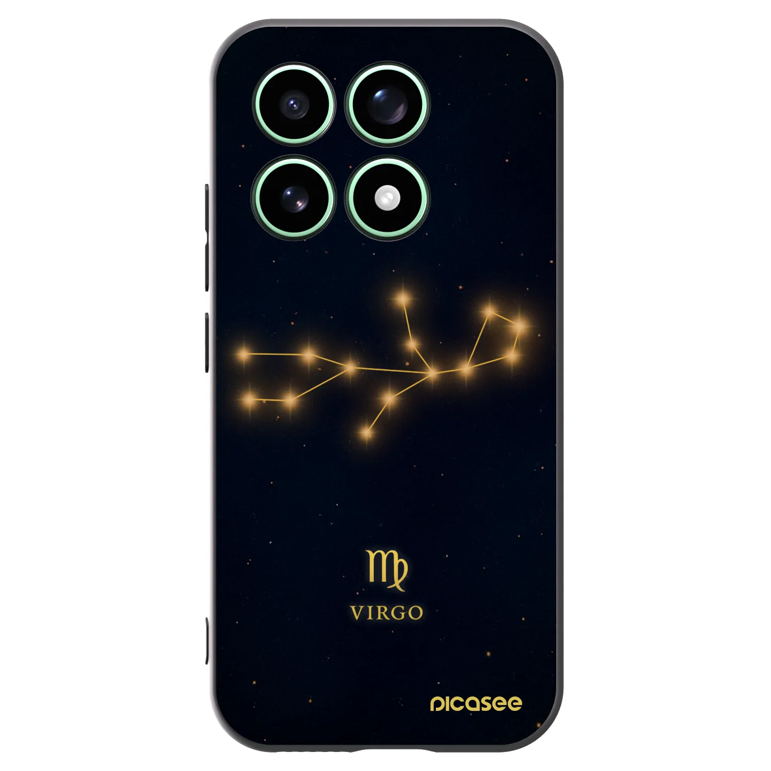 Picasee silikónový čierny obal pre Xiaomi 17 - VIRGO