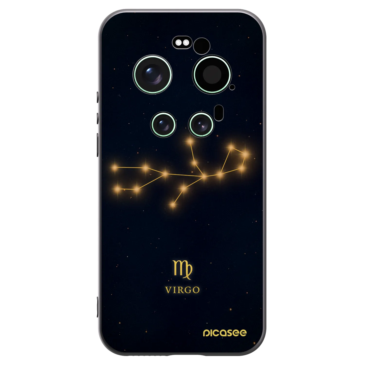 Picasee silikónový čierny obal pre Xiaomi 17 Ultra - VIRGO