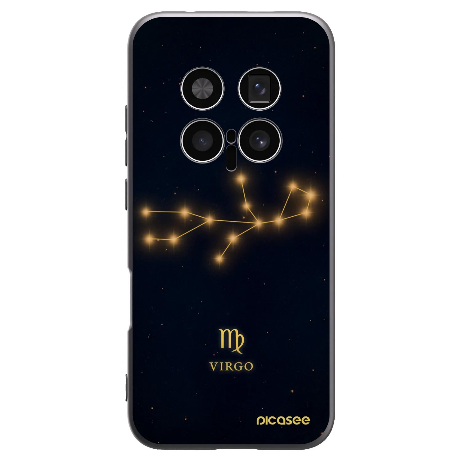 Picasee silikónový čierny obal pre Honor Magic8 Pro 5G - VIRGO