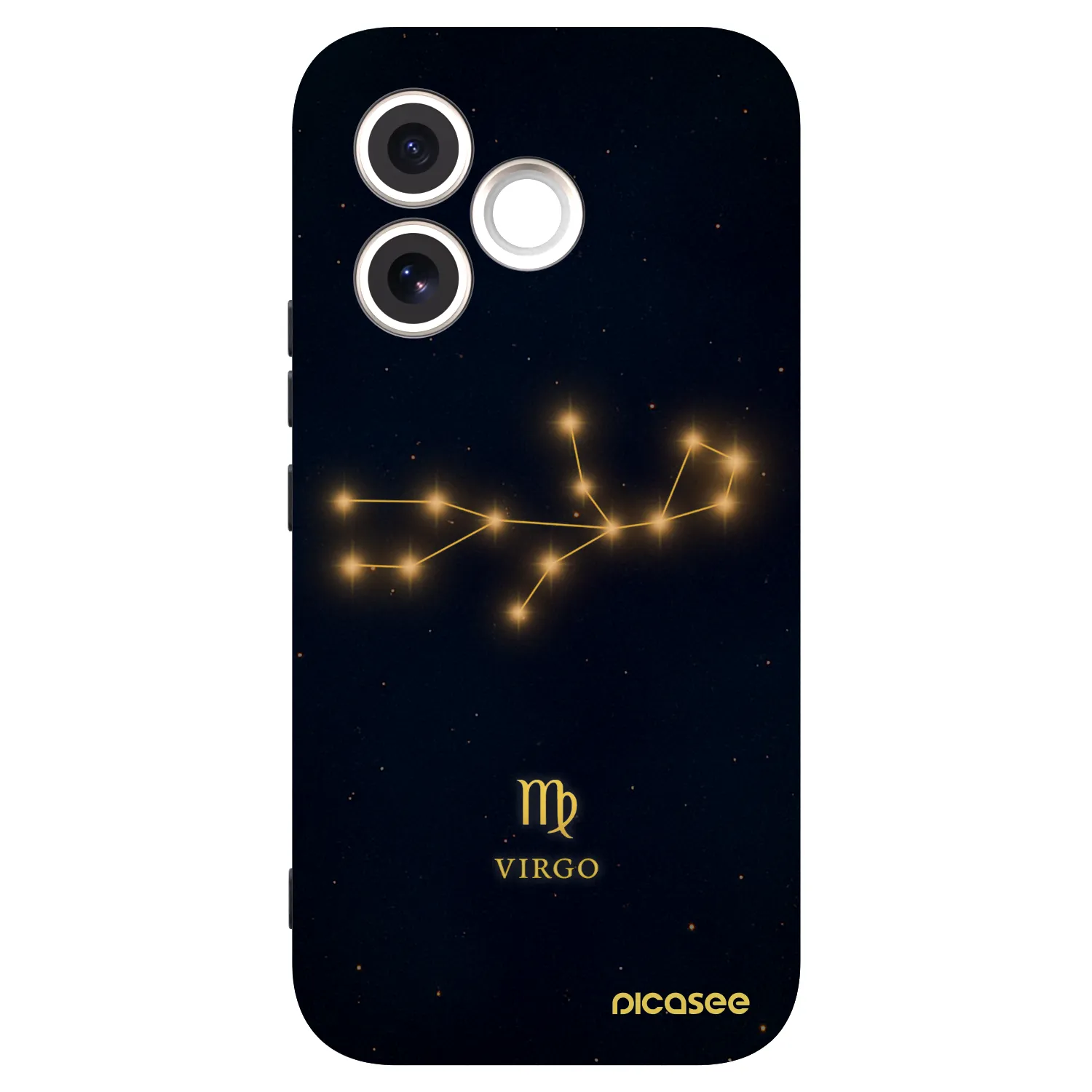Picasee silikónový čierny obal pre Honor 600 Lite - VIRGO