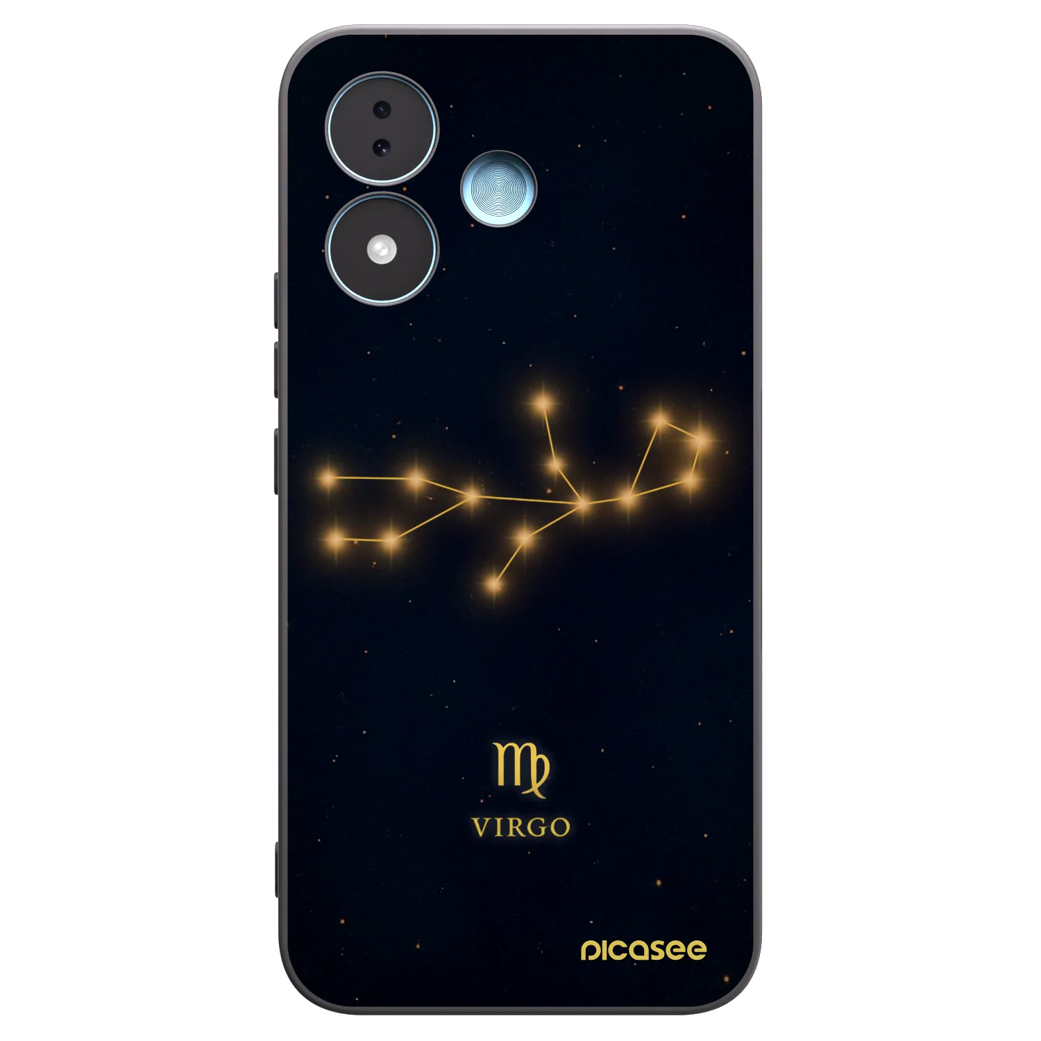 Picasee silikónový čierny obal pre Xiaomi Redmi Note 17 5G - VIRGO