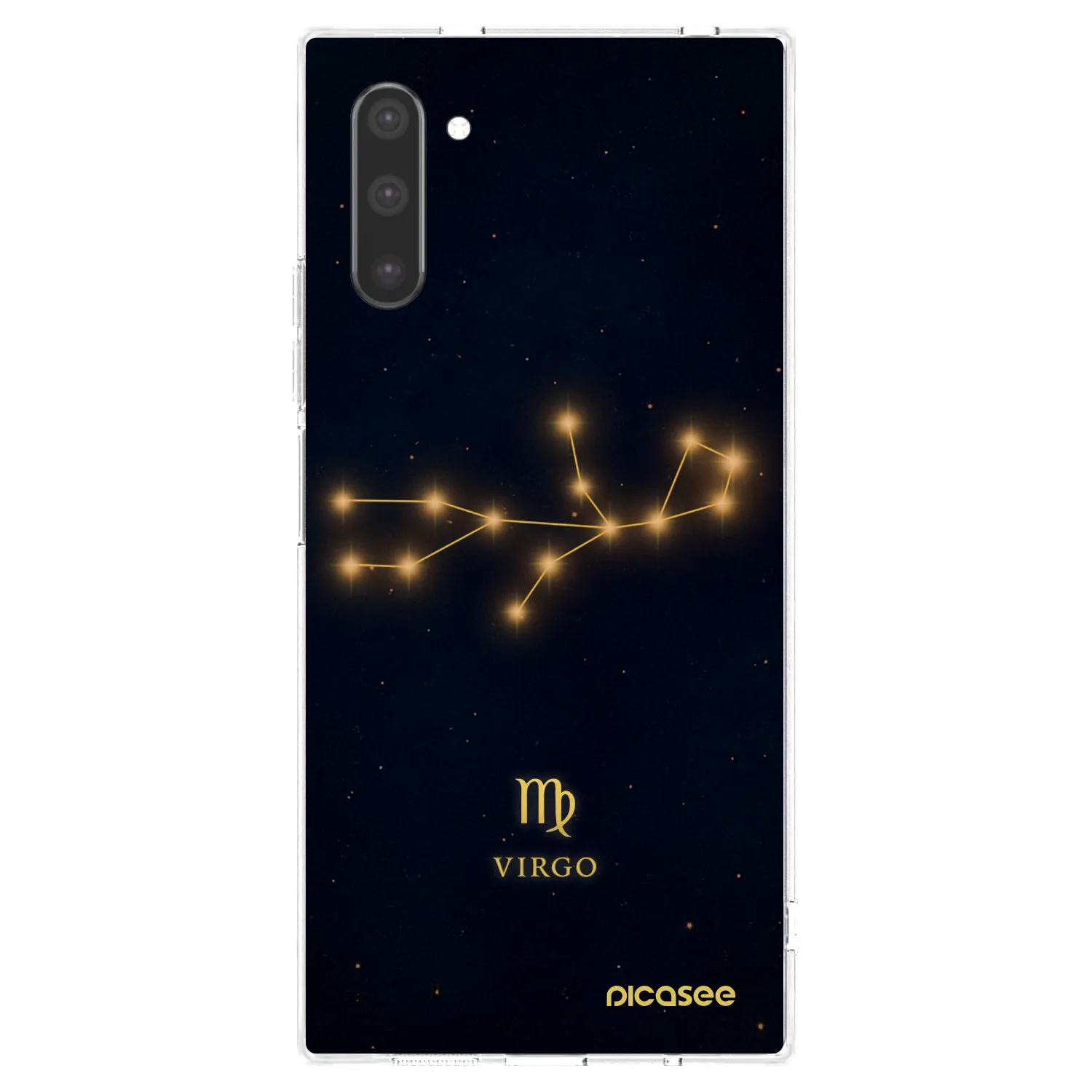 Picasee silikónový prehľadný obal pre Samsung Galaxy Note 10 N970F - VIRGO
