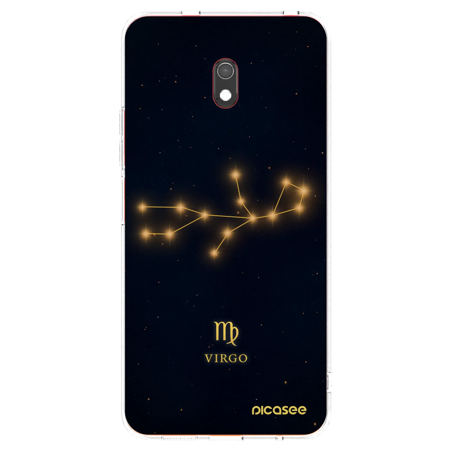 Picasee silikónový prehľadný obal pre Xiaomi Redmi 8A - VIRGO