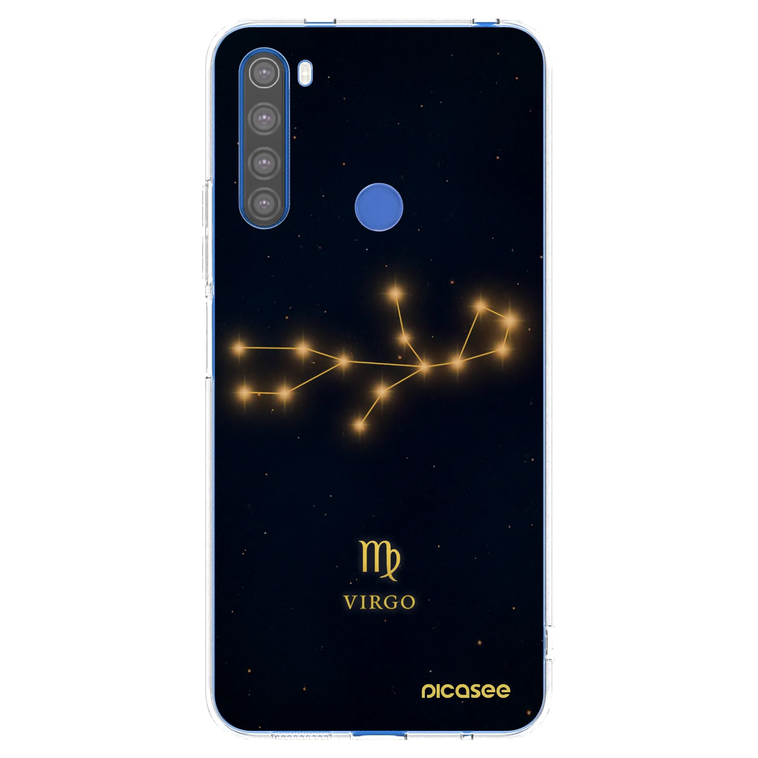 Silikónový prehľadný obal pre Xiaomi Redmi Note 8T - VIRGO