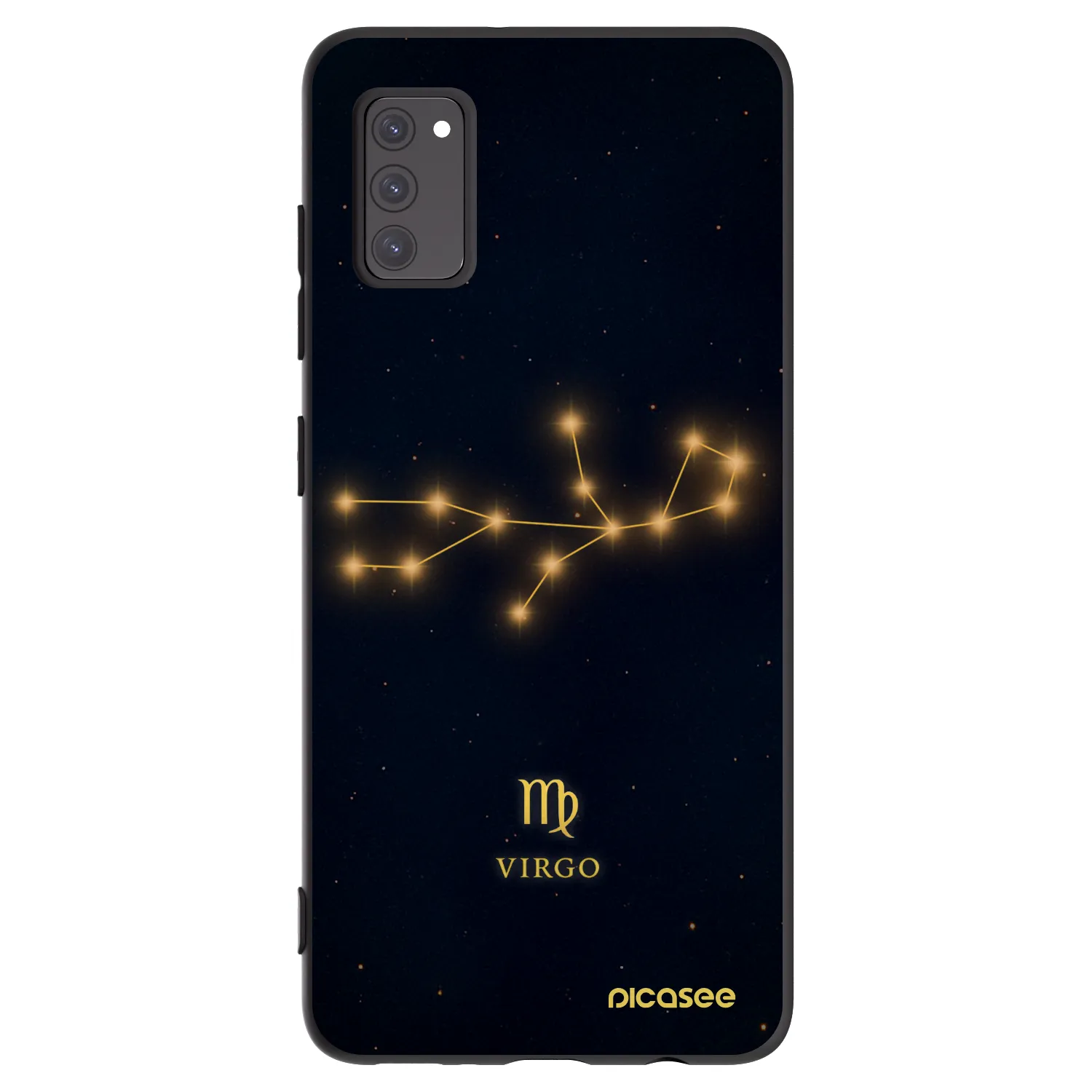Picasee silikónový čierny obal pre Samsung Galaxy A41 A415F - VIRGO