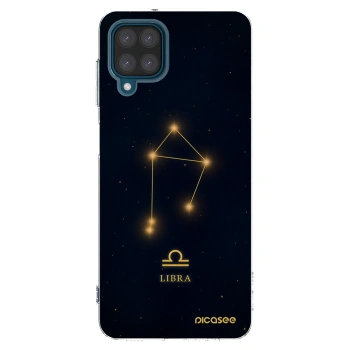 Picasee silikónový prehľadný obal pre Samsung Galaxy A12 A125F - LIBRA