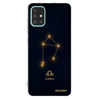 Picasee silikónový prehľadný obal pre Samsung Galaxy M31s - LIBRA