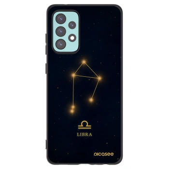 Picasee silikónový čierny obal pre Samsung Galaxy A72 A725F - LIBRA