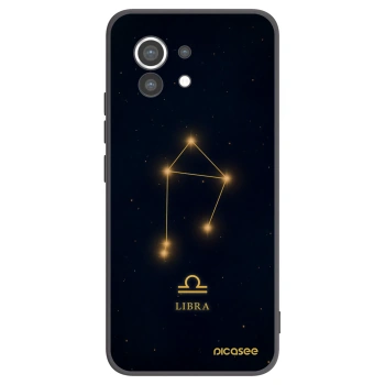 Picasee silikónový čierny obal pre Xiaomi Mi 11 - LIBRA