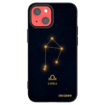 Picasee silikónový čierny obal pre Apple iPhone 13 mini - LIBRA