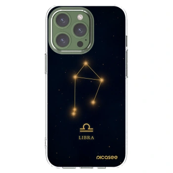 Picasee silikónový prehľadný obal pre Apple iPhone 13 Pro - LIBRA