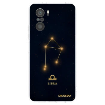 Picasee silikónový prehľadný obal pre Xiaomi Poco F3 - LIBRA