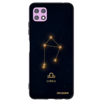Picasee silikónový čierny obal pre Samsung Galaxy A22 A226B 5G - LIBRA
