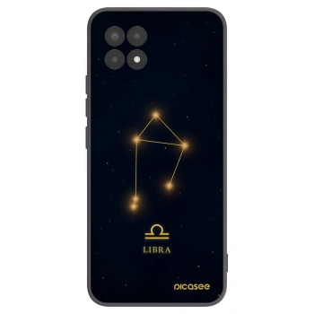 Picasee silikónový čierny obal pre Realme 8i - LIBRA