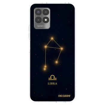 Picasee silikónový prehľadný obal pre Realme 8i - LIBRA
