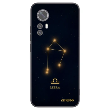 Picasee silikónový čierny obal pre Xiaomi 12 - LIBRA