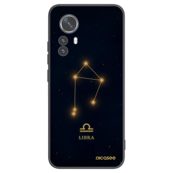 Picasee silikónový čierny obal pre Xiaomi 12 Pro - LIBRA
