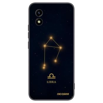 Picasee silikónový čierny obal pre Vivo Y01 - LIBRA