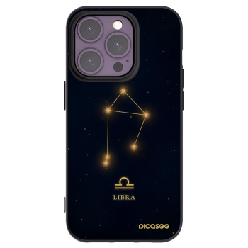 Picasee silikónový čierny obal pre Apple iPhone 14 Pro - LIBRA