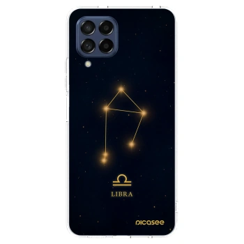 Picasee silikónový prehľadný obal pre Samsung Galaxy M53 5G - LIBRA