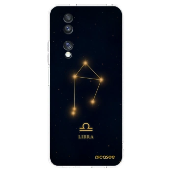 Picasee silikónový prehľadný obal pre Honor 70 - LIBRA