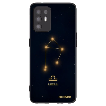 Picasee silikónový čierny obal pre OPPO A94 5G - LIBRA