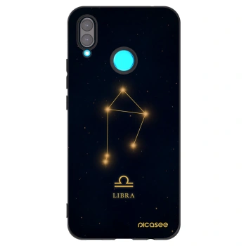 Picasee silikónový čierny obal pre Huawei Nova 3 - LIBRA