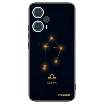 Picasee silikónový čierny obal pre Xiaomi Poco F5 - LIBRA