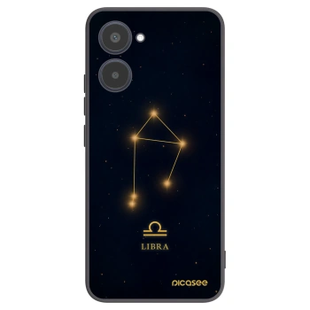 Picasee silikónový čierny obal pre Realme 10 4G - LIBRA