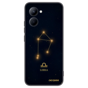Picasee silikónový čierny obal pre Realme C33 (2023) - LIBRA
