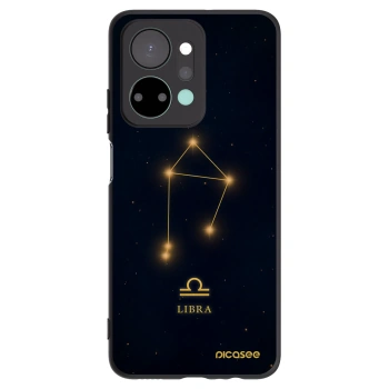 Picasee silikónový čierny obal pre Honor X7a - LIBRA