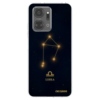 Picasee silikónový prehľadný obal pre Honor X7a - LIBRA