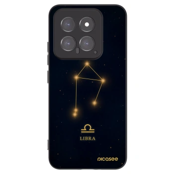 Picasee silikónový čierny obal pre Xiaomi 14 - LIBRA