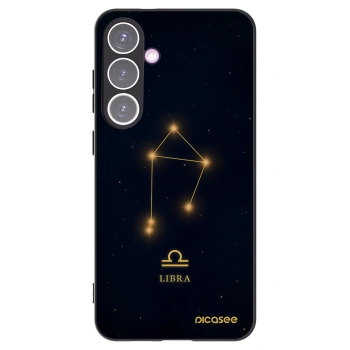 Picasee silikónový čierny obal pre Samsung Galaxy S24+ S926B 5G - LIBRA