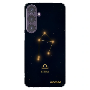 Picasee silikónový prehľadný obal pre Samsung Galaxy S24+ S926B 5G - LIBRA