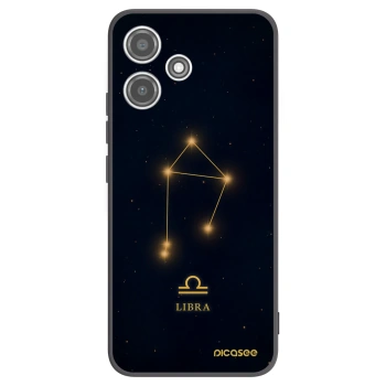 Picasee silikónový čierny obal pre Xiaomi Redmi 12 5G - LIBRA