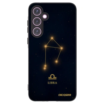 Picasee silikónový čierny obal pre Samsung Galaxy A35 5G A356B - LIBRA