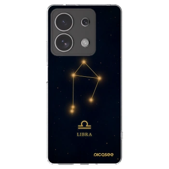 Picasee silikónový prehľadný obal pre Xiaomi Redmi Note 13 4G - LIBRA