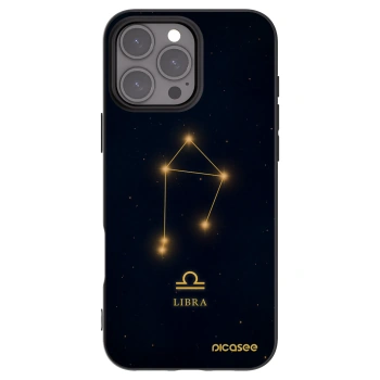 Picasee silikónový čierny obal pre Apple iPhone 16 Pro Max - LIBRA