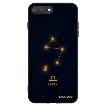Picasee silikónový čierny obal pre Apple iPhone 7 Plus - LIBRA