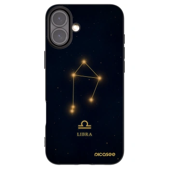 Picasee silikónový čierny obal pre Apple iPhone 16 Plus - LIBRA