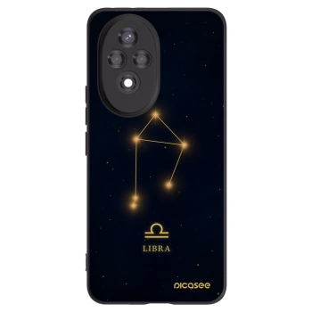 Picasee silikónový čierny obal pre Honor 200 Pro 5G - LIBRA