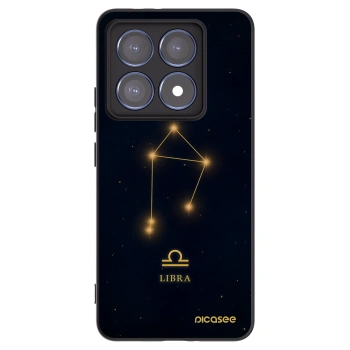 Picasee silikónový čierny obal pre Xiaomi 14T Pro - LIBRA