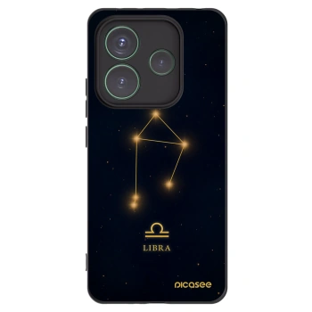 Picasee silikónový čierny obal pre Xiaomi Redmi Note 14 5G - LIBRA