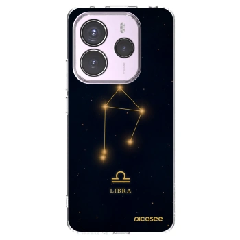 Picasee silikónový prehľadný obal pre Xiaomi Redmi Note 14 5G - LIBRA
