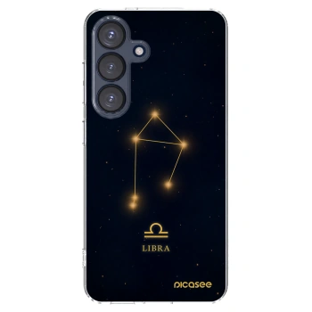 Picasee silikónový prehľadný obal pre Samsung Galaxy S25 5G - LIBRA