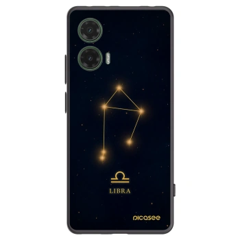 Picasee silikónový čierny obal pre Motorola Moto G35 5G - LIBRA