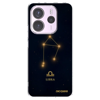 Picasee silikónový prehľadný obal pre Xiaomi Redmi Note 14 4G - LIBRA